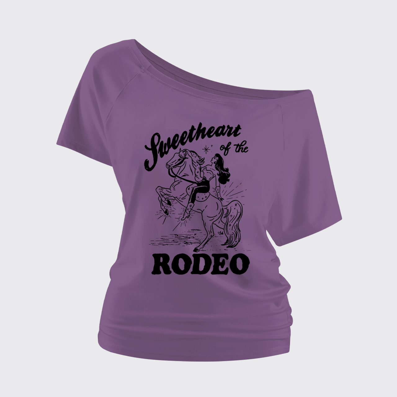 Sweetheart of the Rodeo Off Shoulder Top