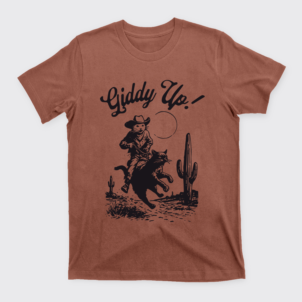 Giddy Up Funny Cowboy Mouse T-Shirts