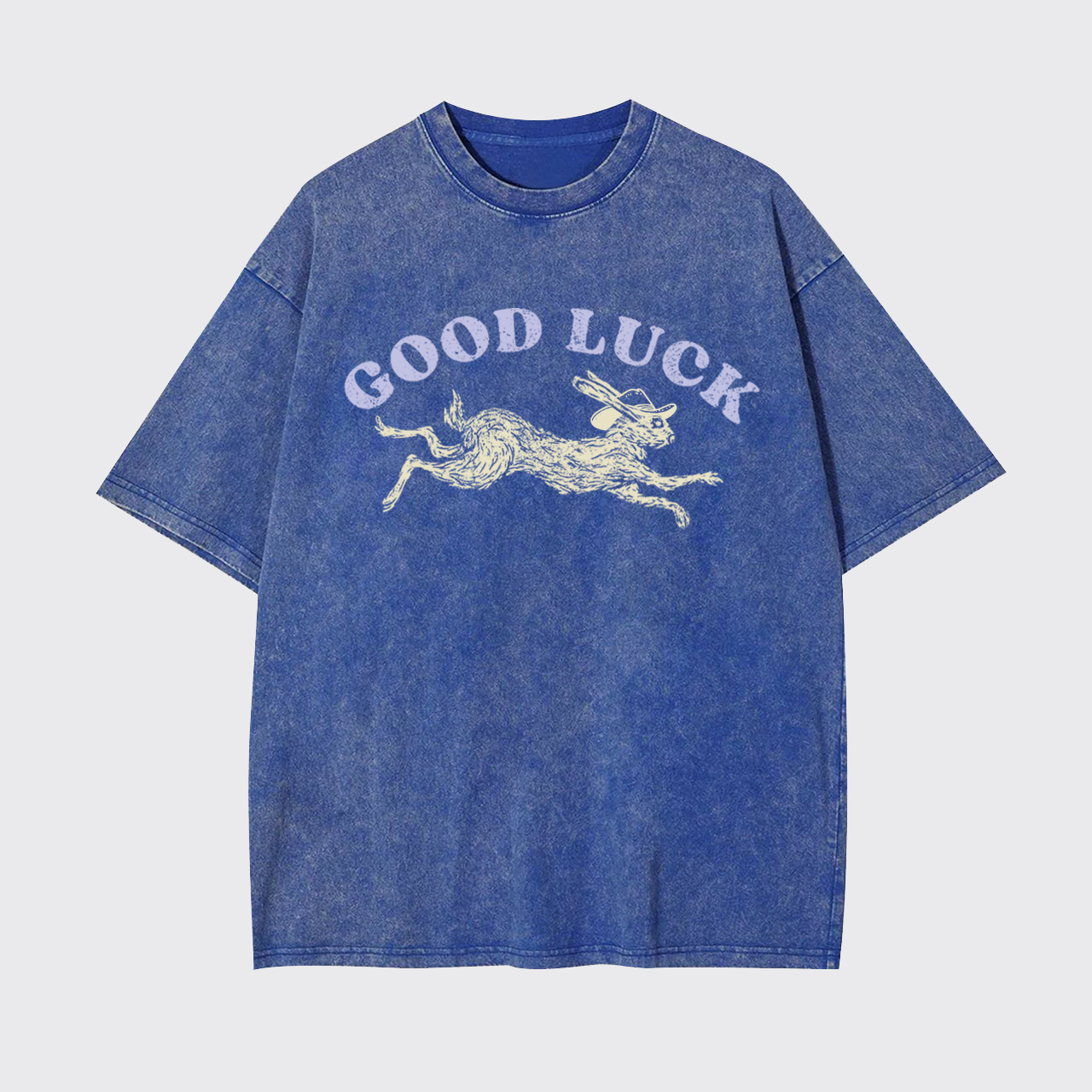 Good Luck Rabbit Garment-dye Tees