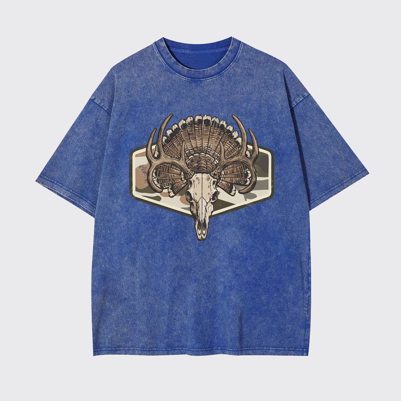 Deer Skull Garment-dye Tees