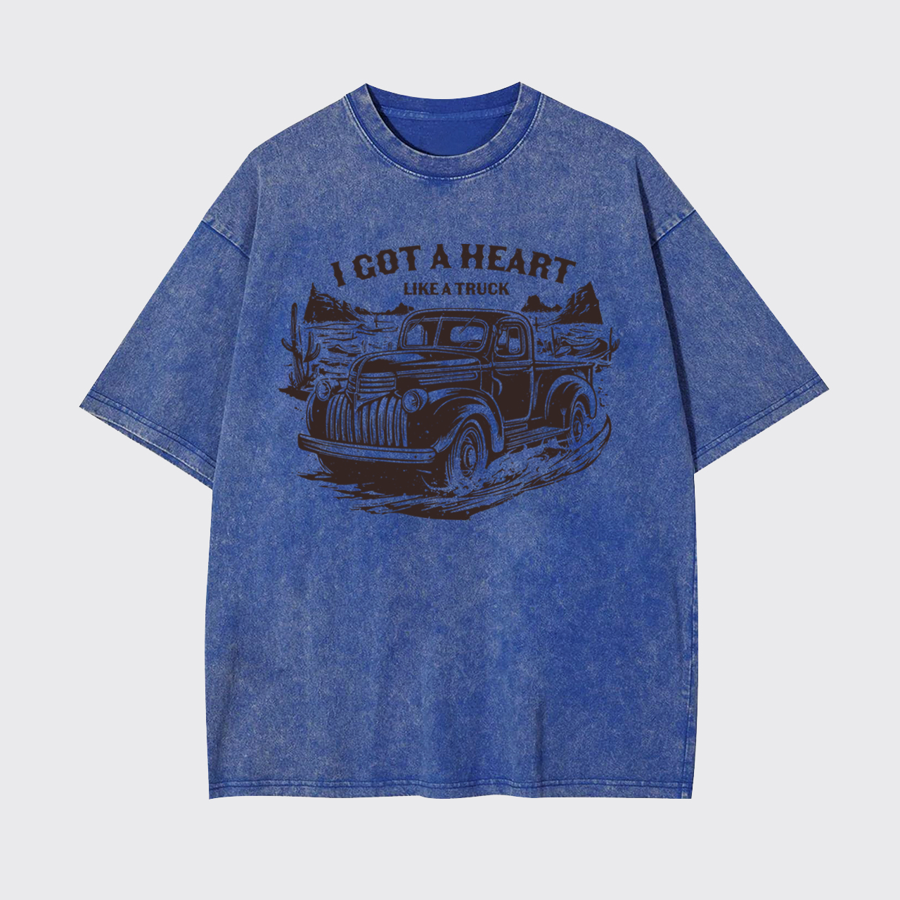 Heart Like A Truck Garment-dye Tees