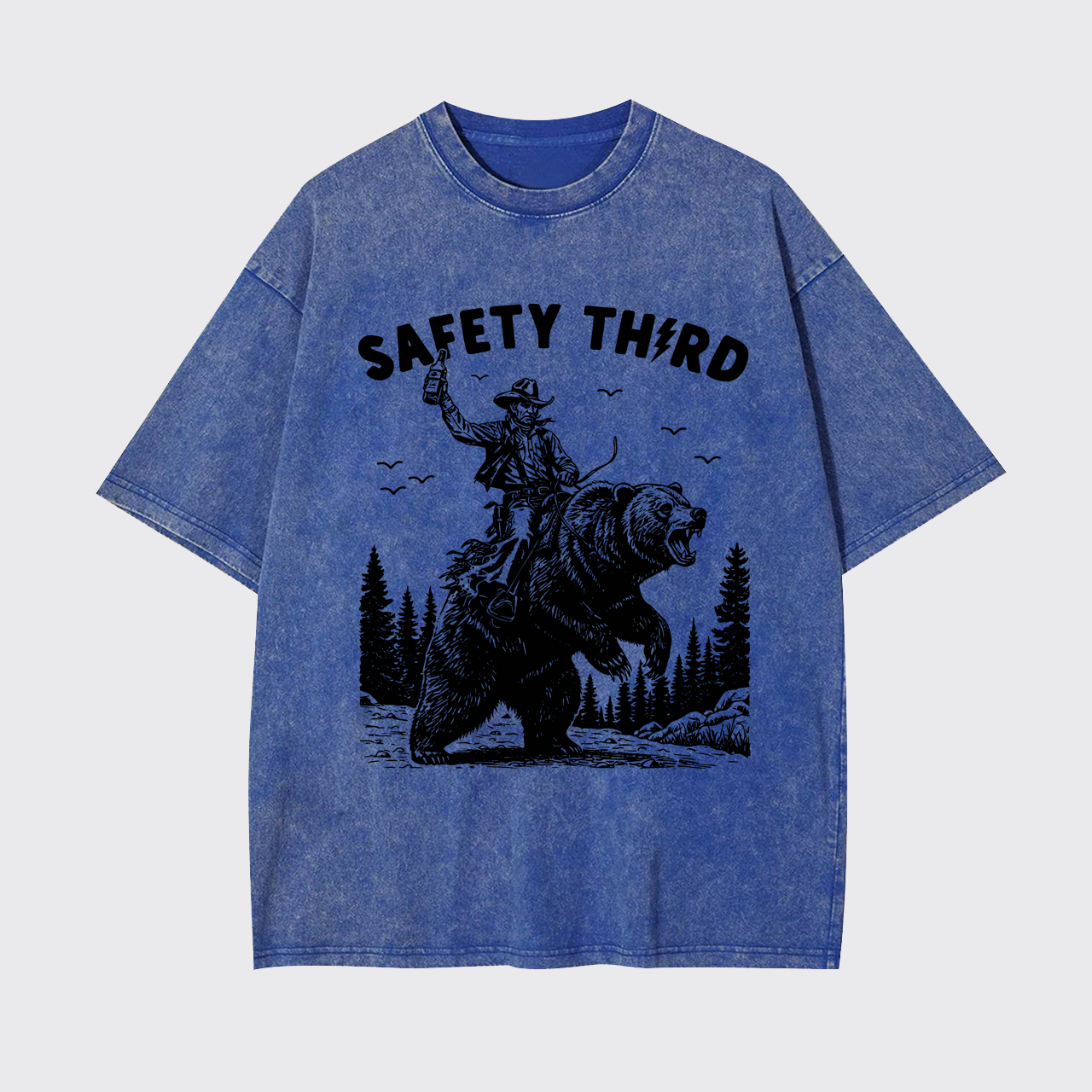 Safety Third Garment-dye Tees