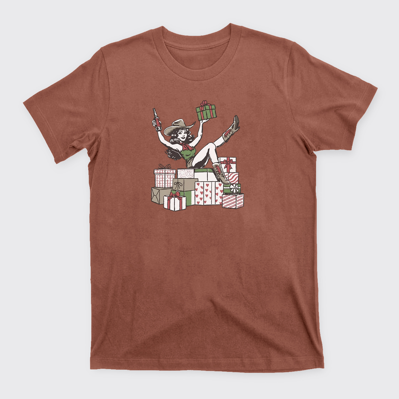 Cowgirl Christmas T-Shirts