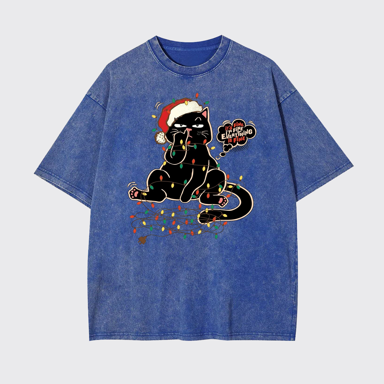 Santa Claws Garment-dye Tees