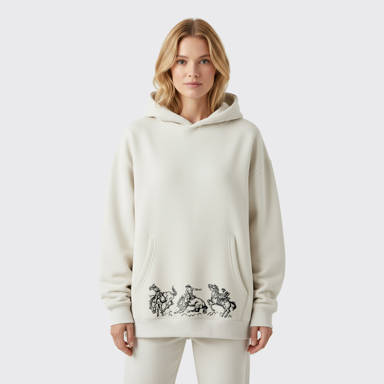 Shake For Cowboys Fleece Hoodie