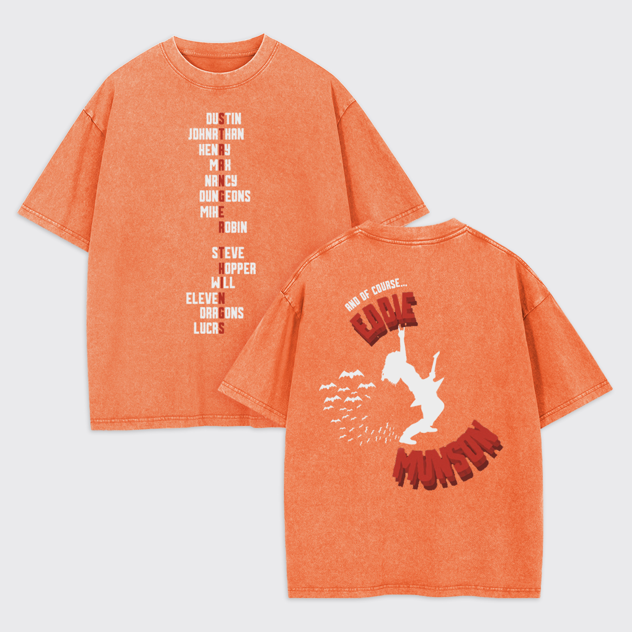 Horror Movies Garment-dye Tees