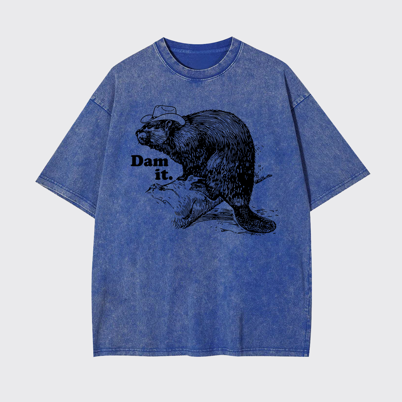 Funny Beaver Dam it Garment-dye Tees