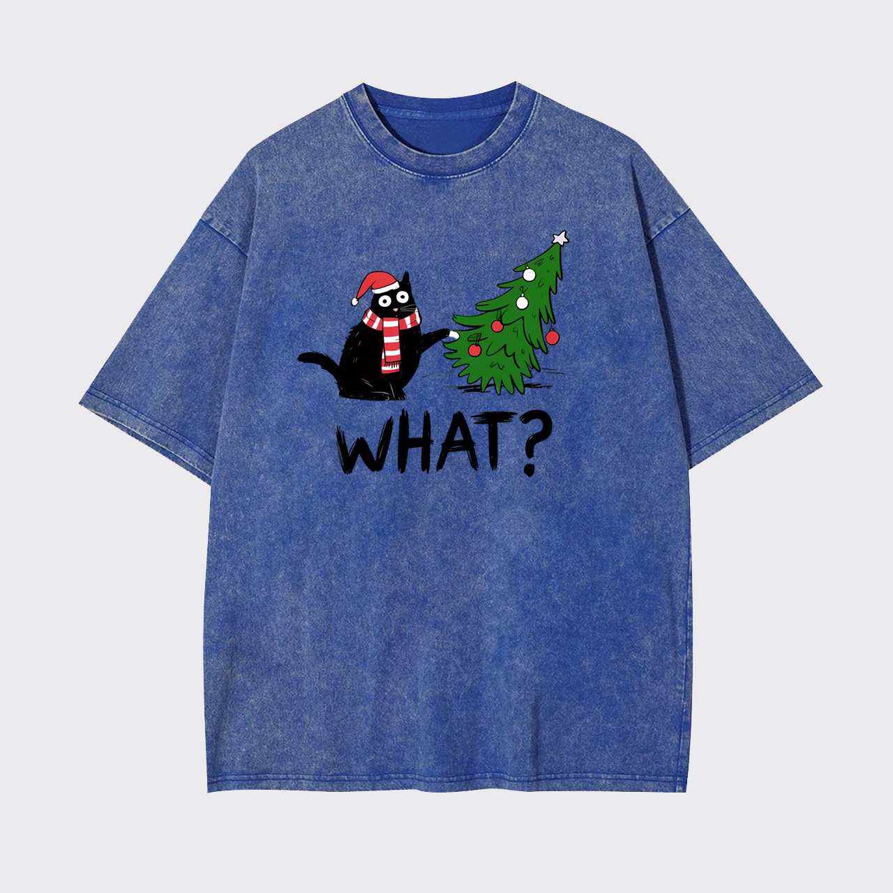 What Christmas Tree Knocked Over Garment-dye Tees