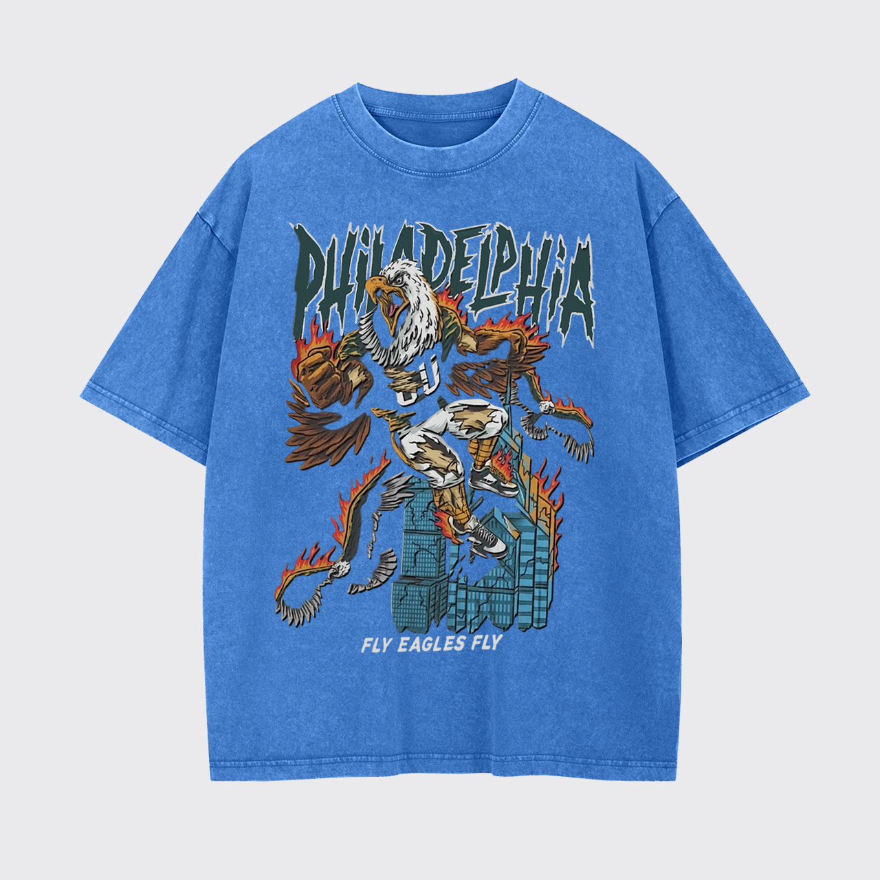 Sports Fan Football Garment-dye Tees