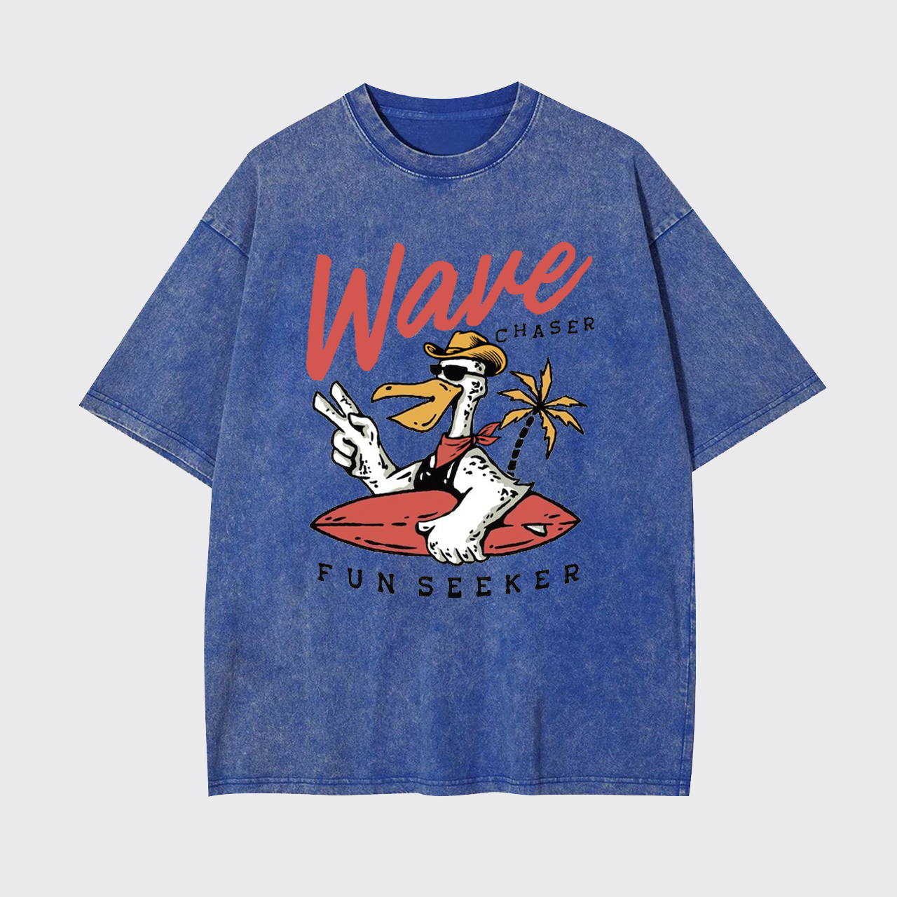 Wave Chaser Fun Seeker Garment-dye Tees