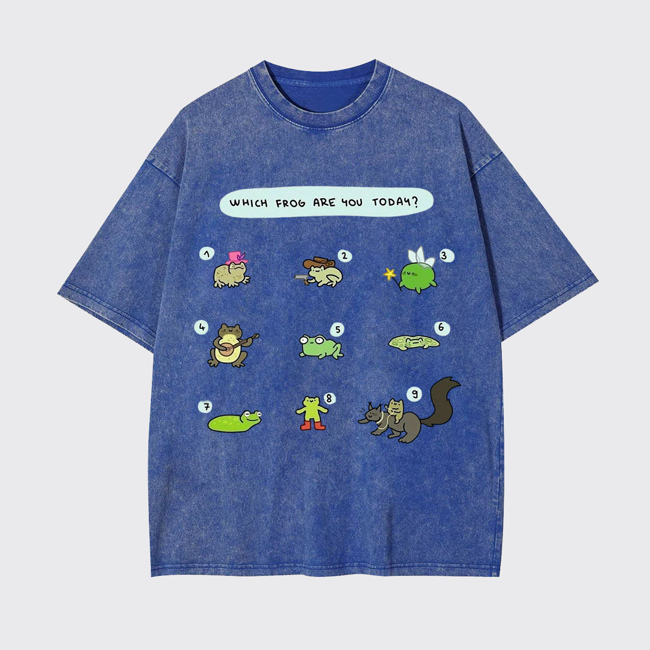Which Frog Are You Today Garment-dye Tees