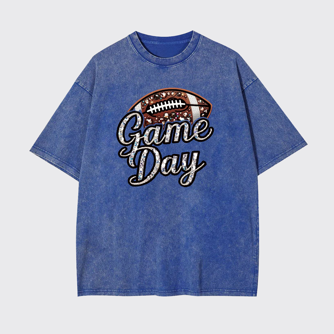 Game Day Trendy Football Garment-dye Tees