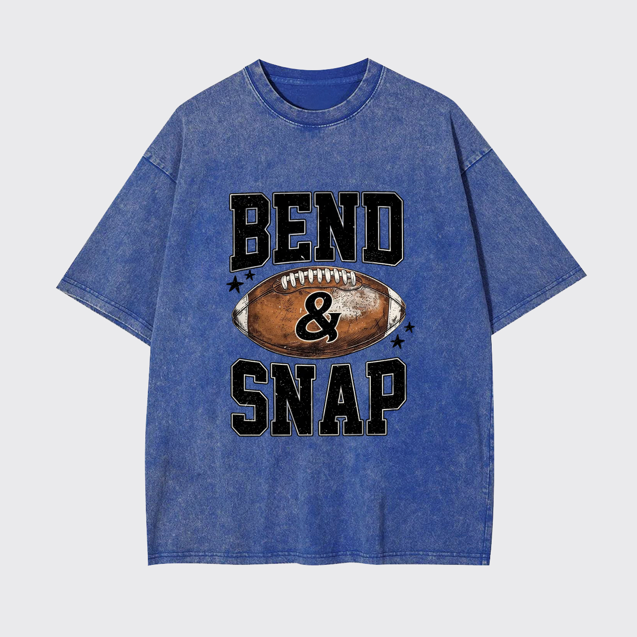 Bend and Snap Football Garment-dye Tees