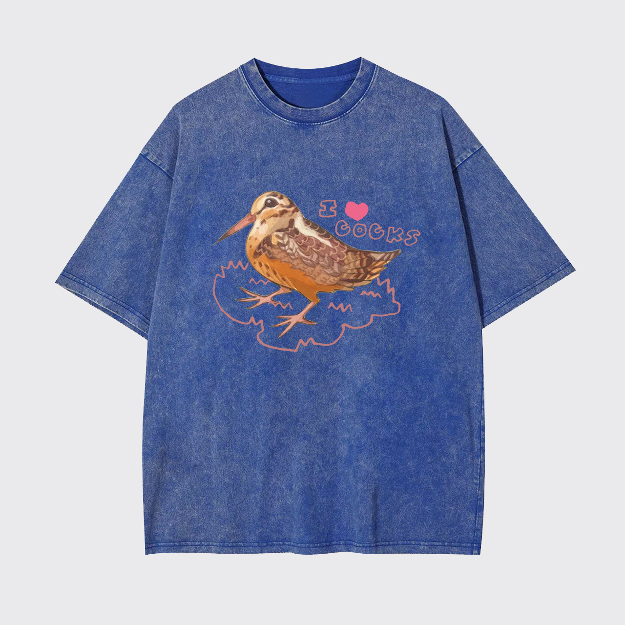I Love Woodcocks Garment-dye Tees