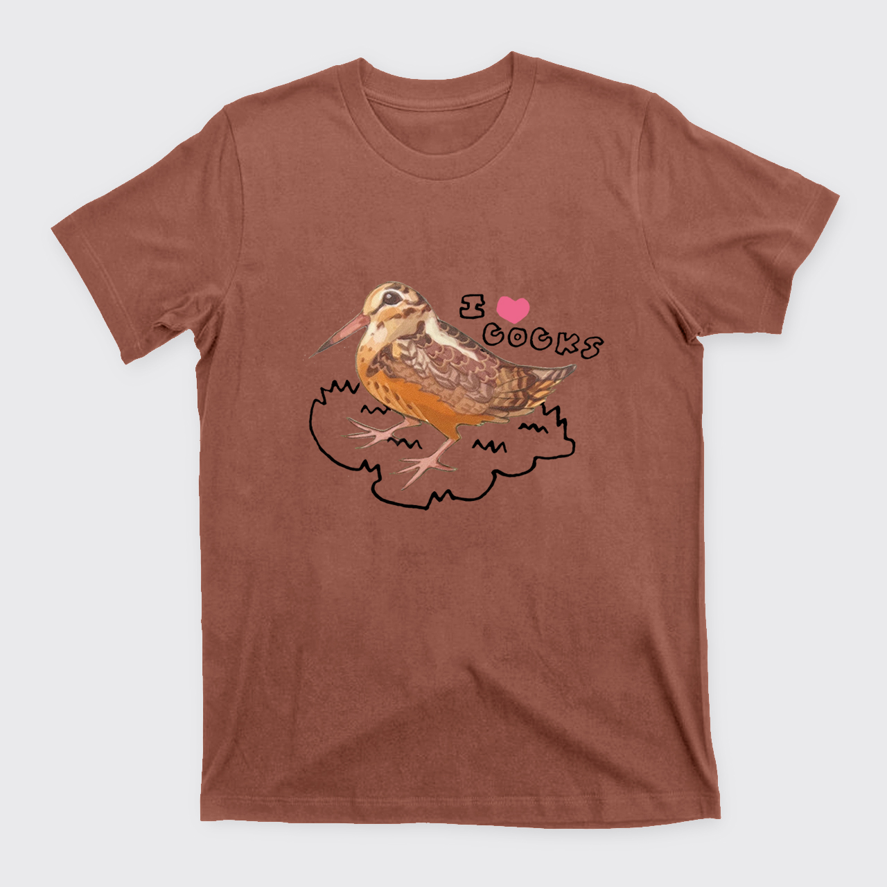 I Love Woodcocks T-Shirts