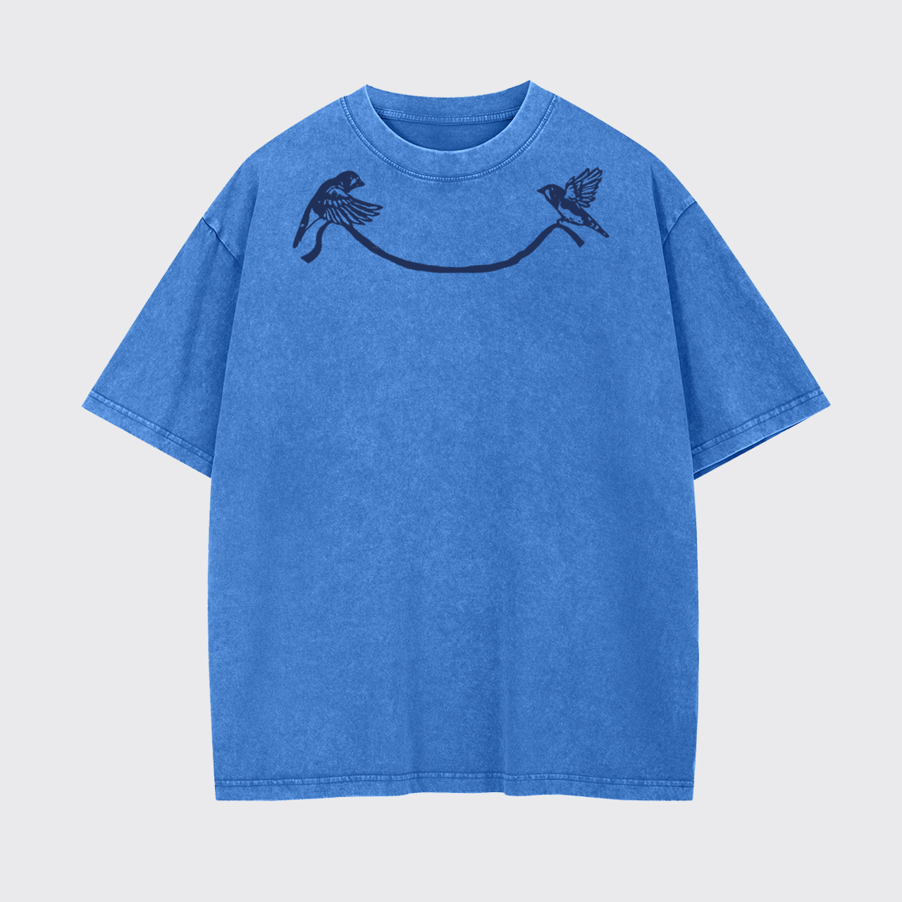 Twin Birds Garment-dye Tees