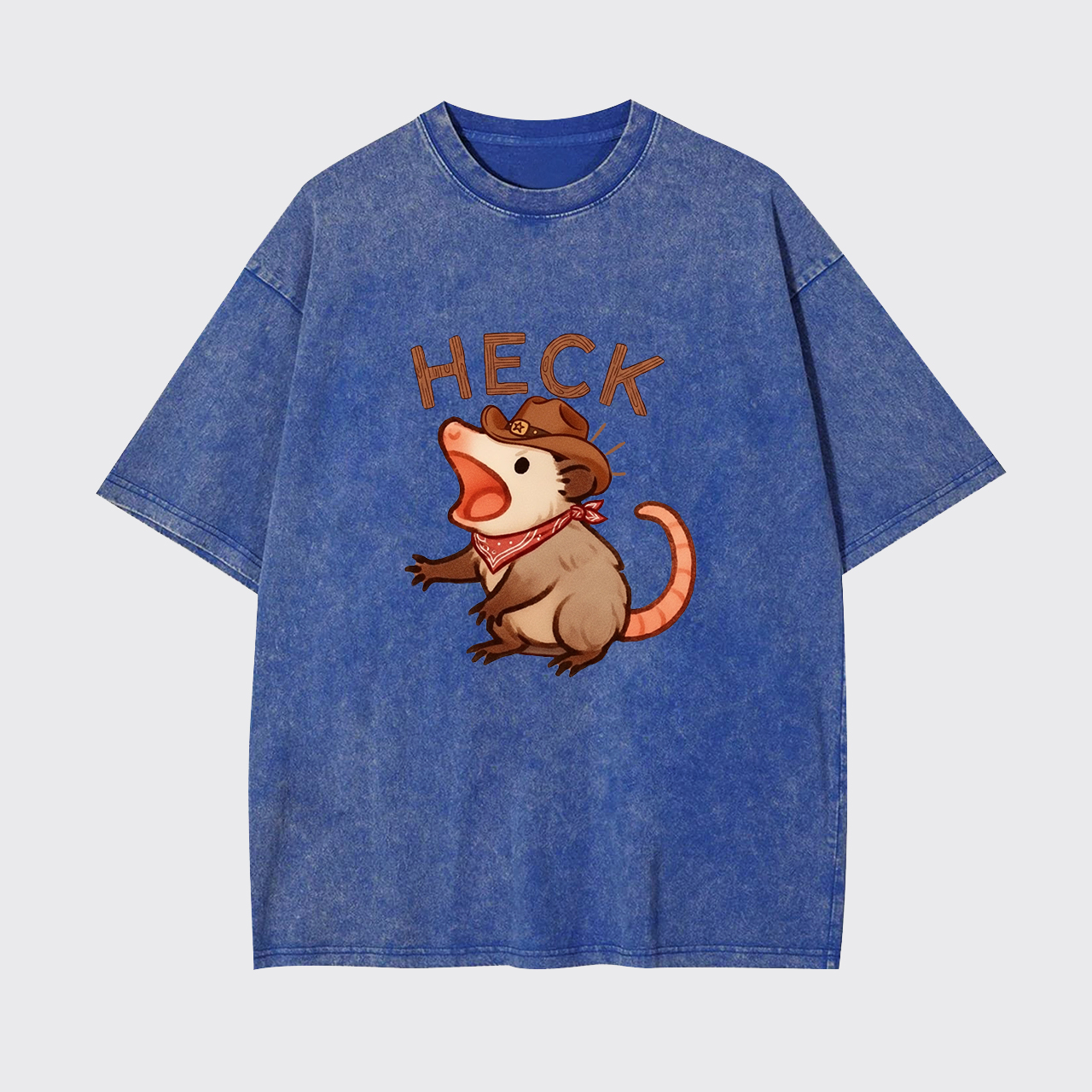 Funny Heck Possum Garment-dye Tees