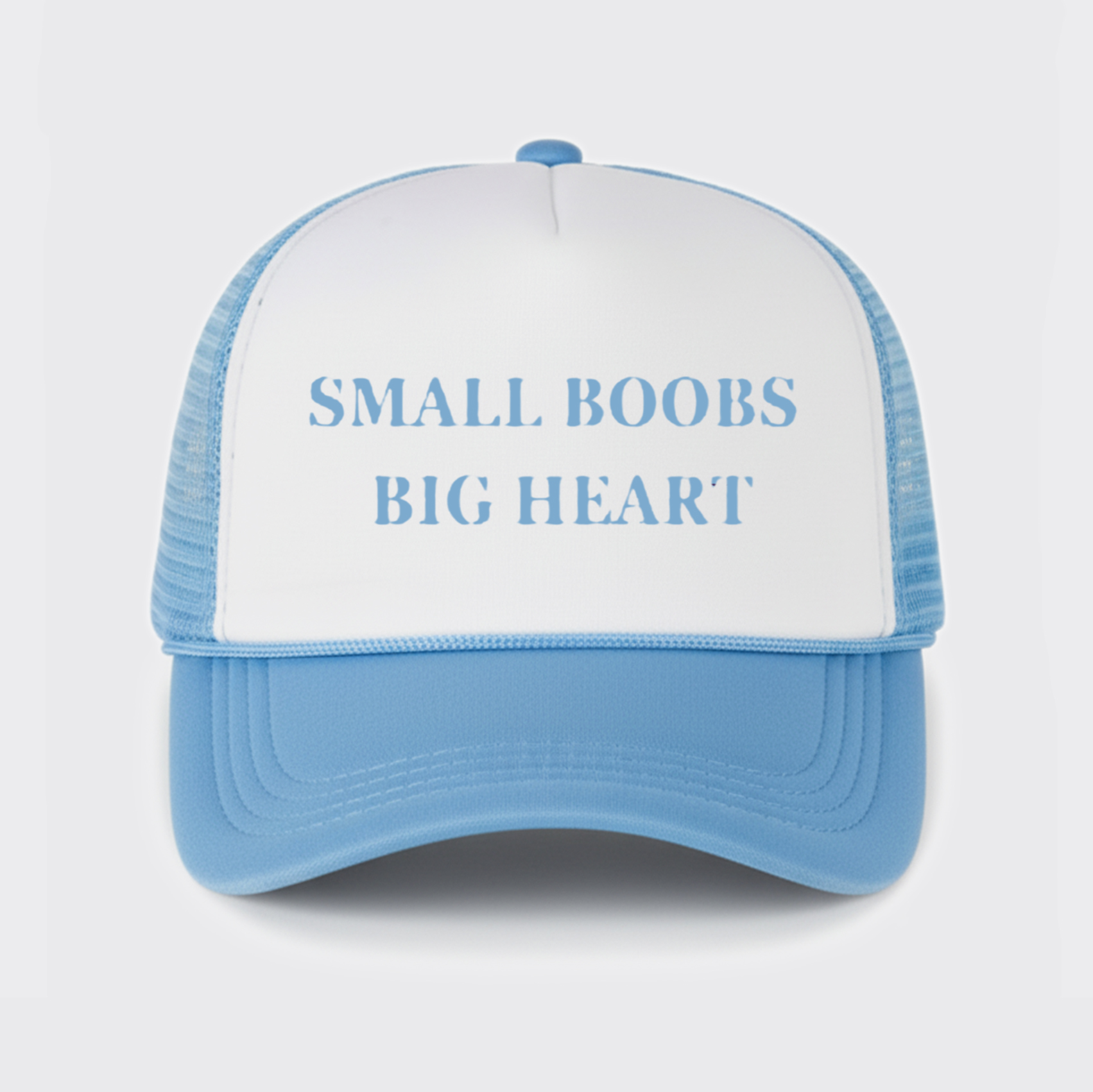Small Boobs Big Heart Trucker Hat