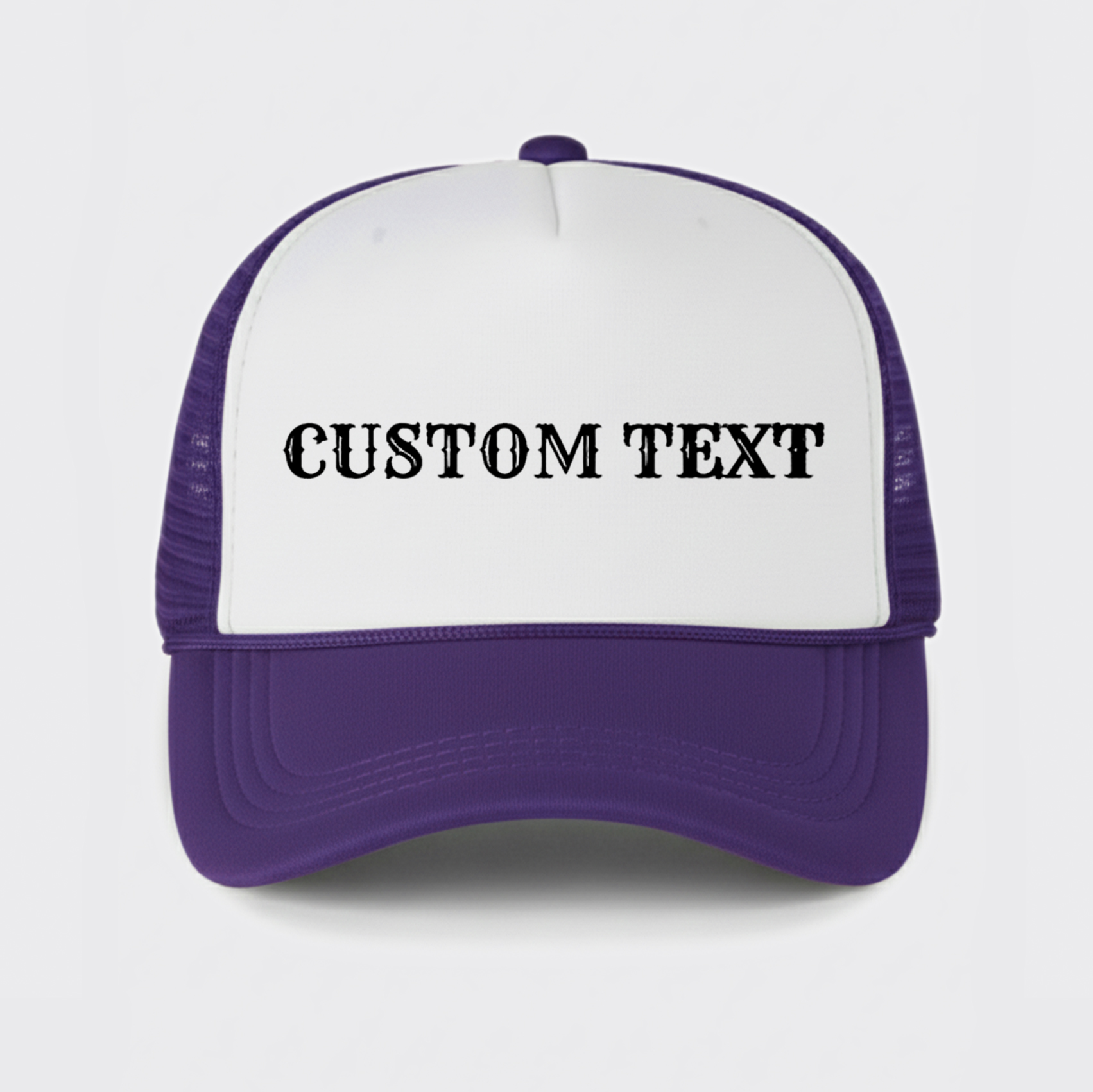 Custom Text Trucker Hat