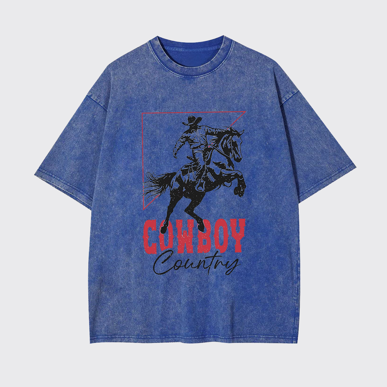 Western Cowboy Country Garment-dye Tees
