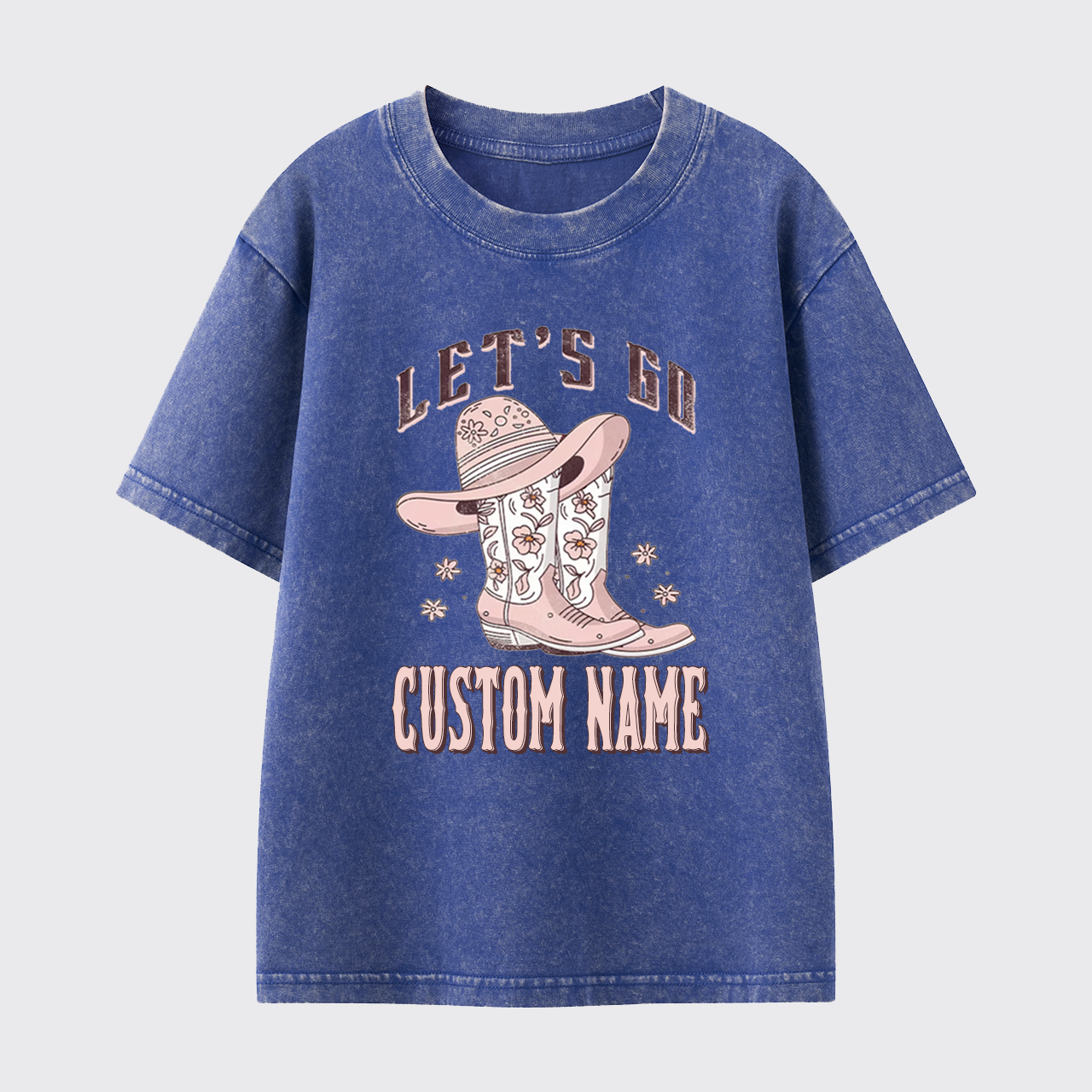 Personalized Let's Go Washed Toddler T-shirt