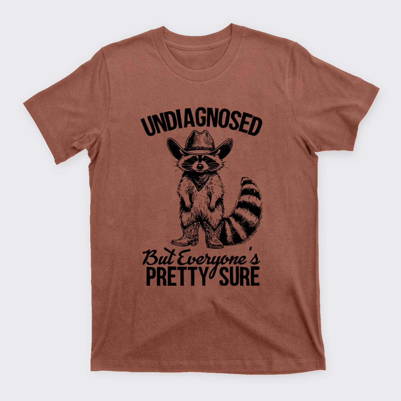 Sarcastic Raccoon-Undiagnosed But Everyone Pretty Sure T-Shirts