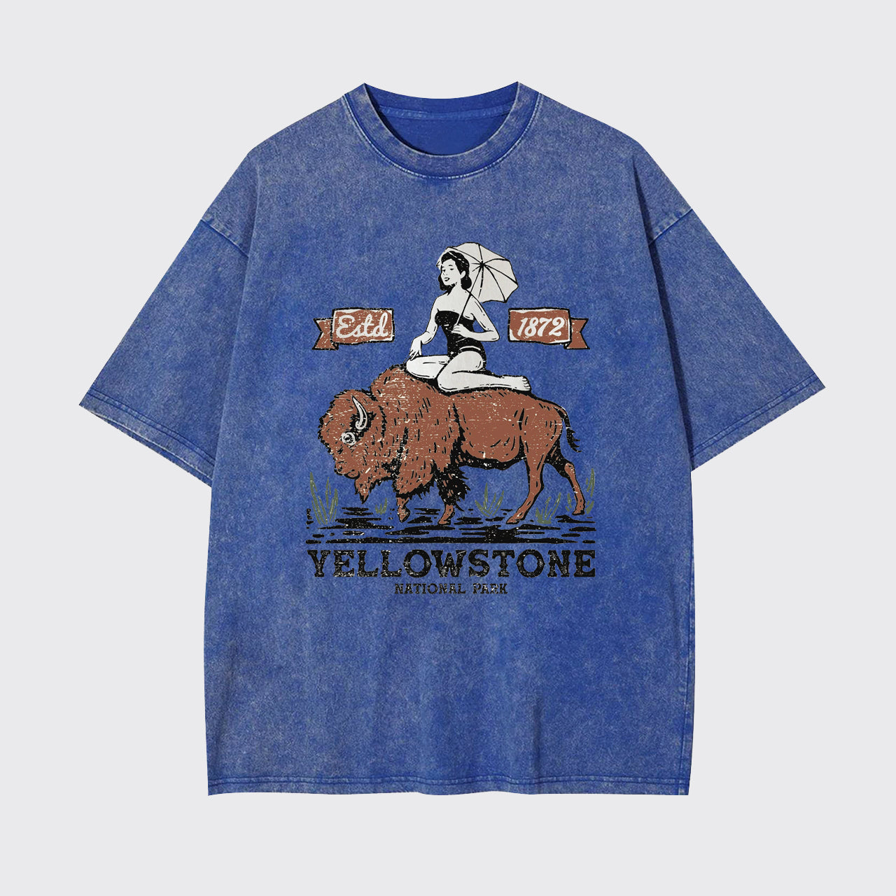Vintage Yellowstone National Park Garment-dye Tees