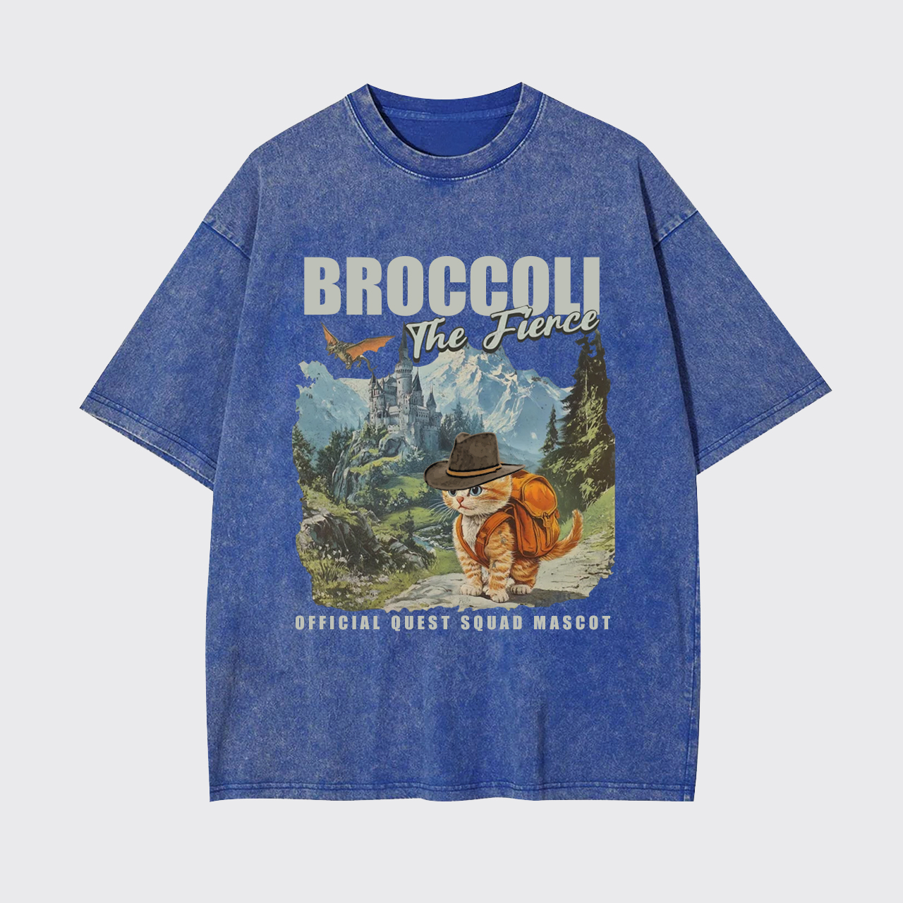 The Adventures of Cowboy Cat Garment-dye Tees