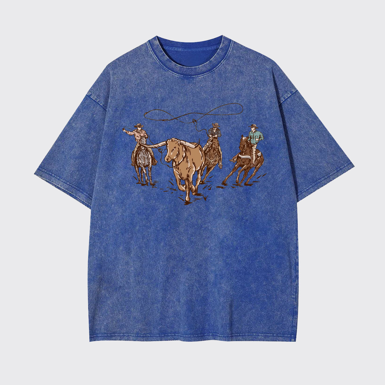 Western Retro Rodeo Garment-dye Tees
