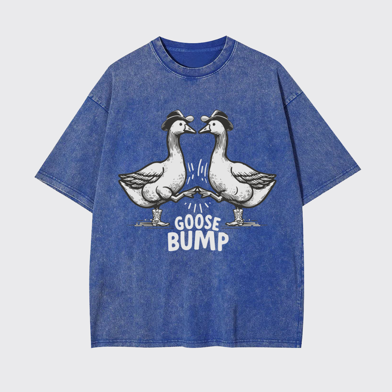 Funny Goose Bump Garment-dye Tees