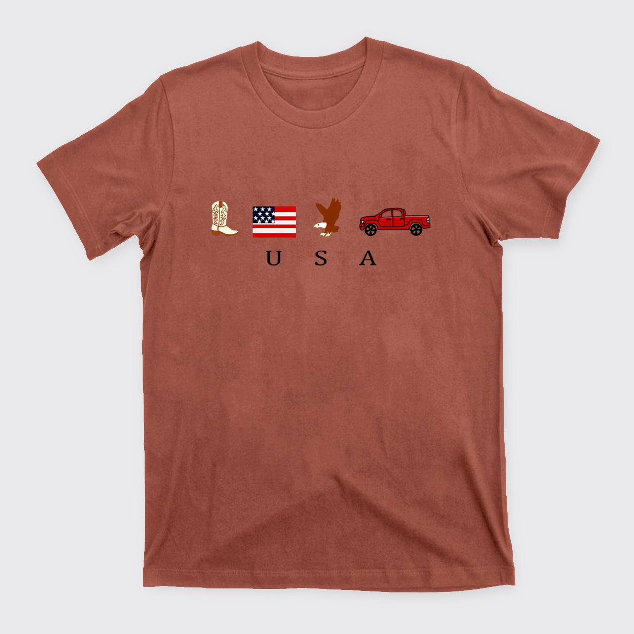 4th Of July-USA Icons T-Shirts