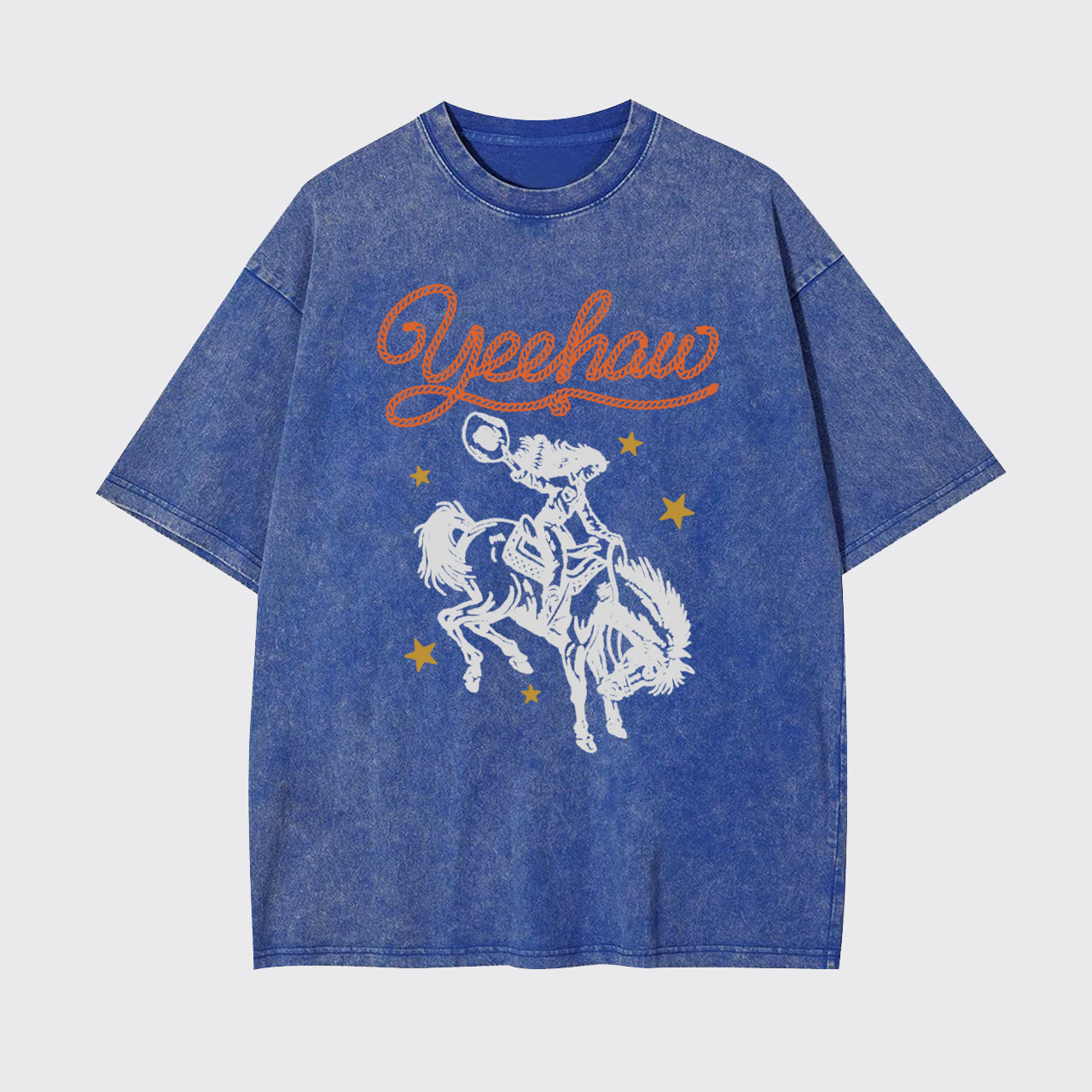Yeehaw Cowgirl Garment-dye Tees