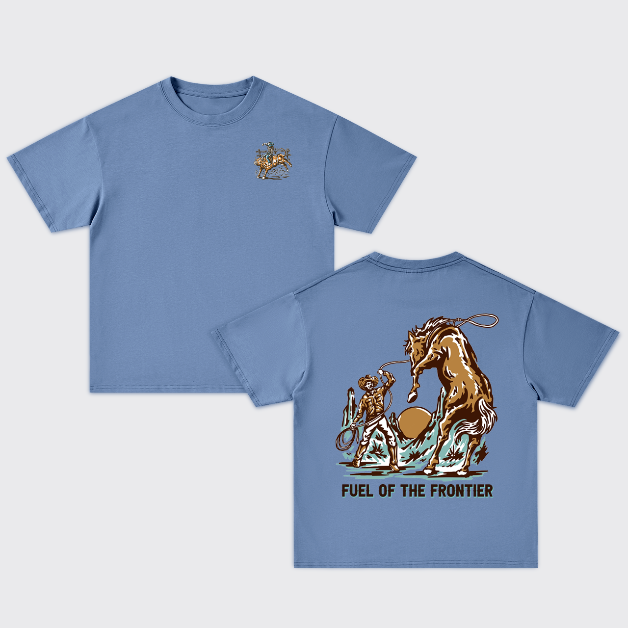 Full Of The Frontier Oversize T-Shirts