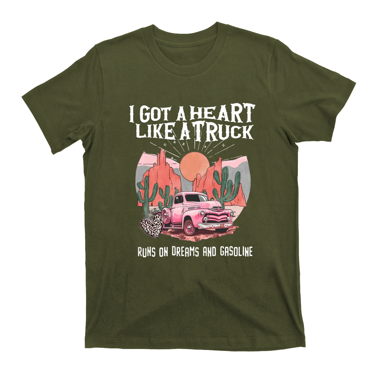 Got A Heart Like A Truck  Valentine T-Shirts