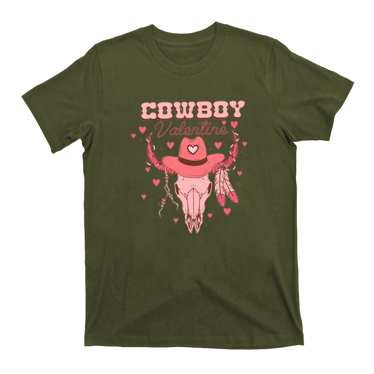 Valentines Cowboy Love T-Shirts