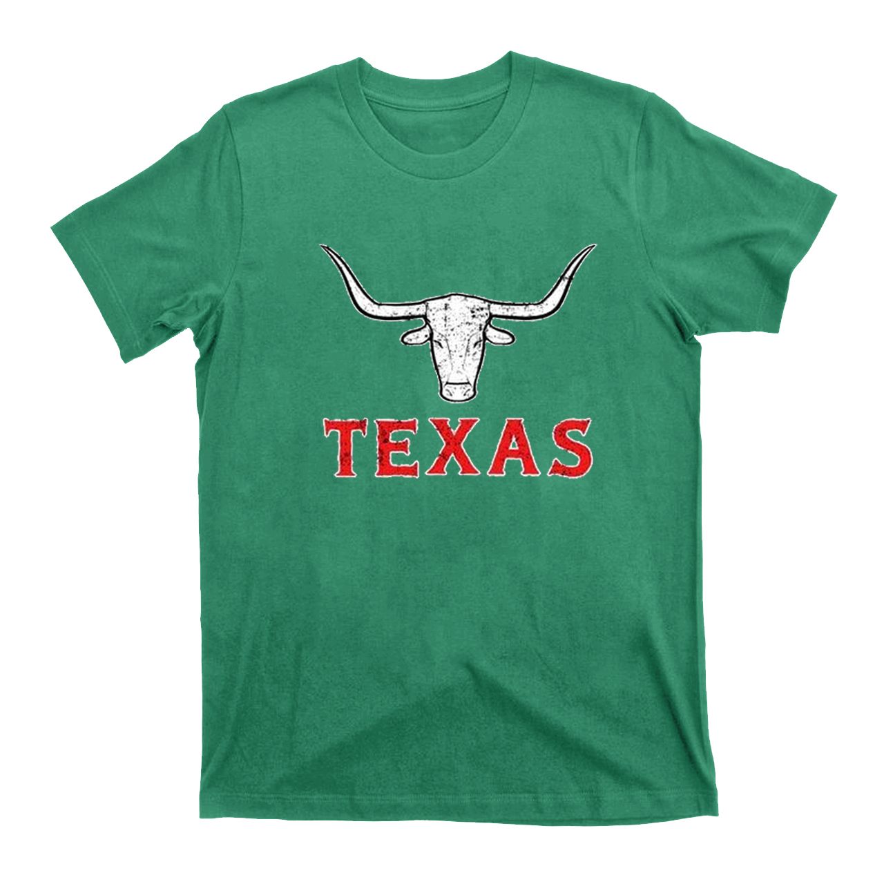 Classic Texas Cow Head Cowboy T-Shirts