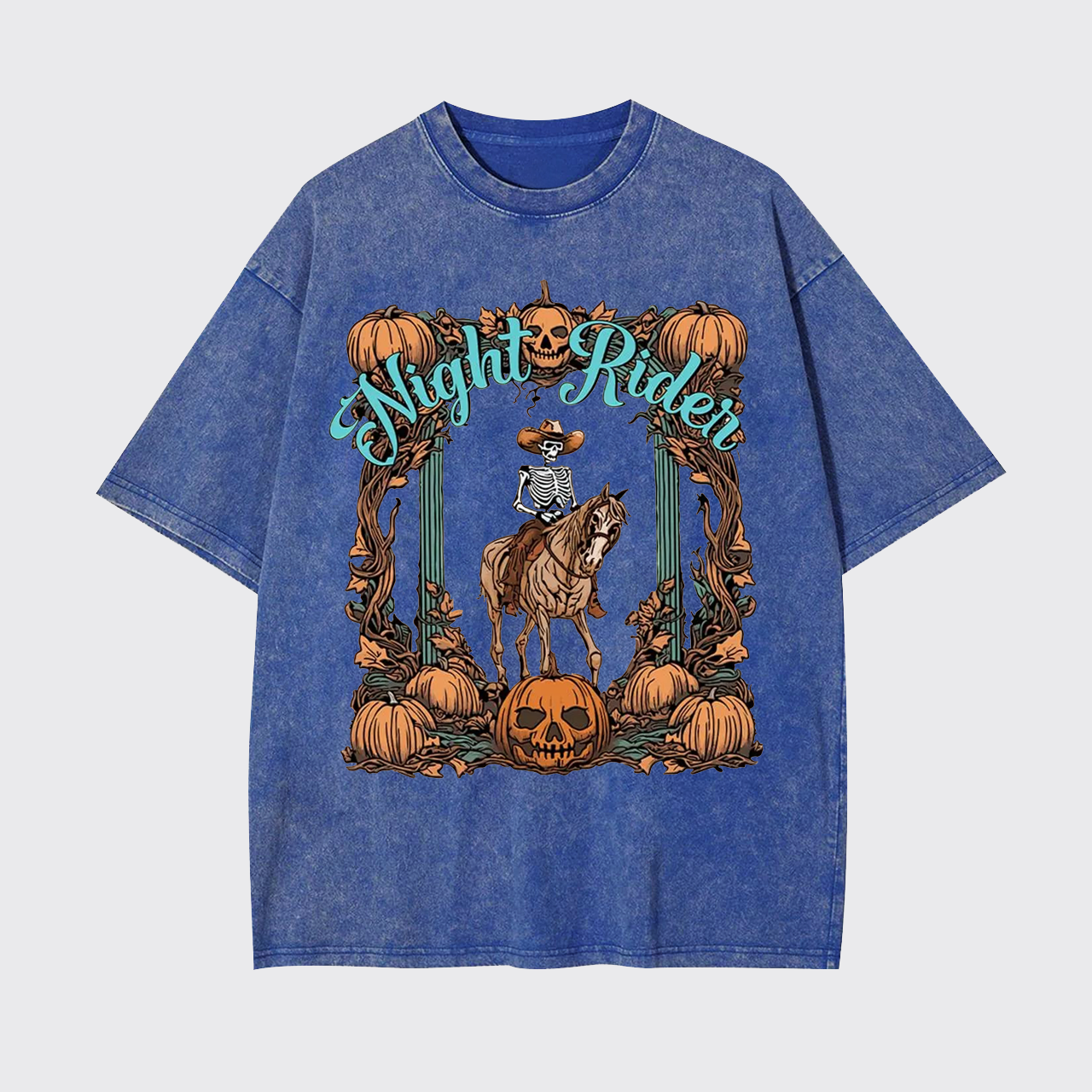 Halloween Night Rider Garment-dye Tees