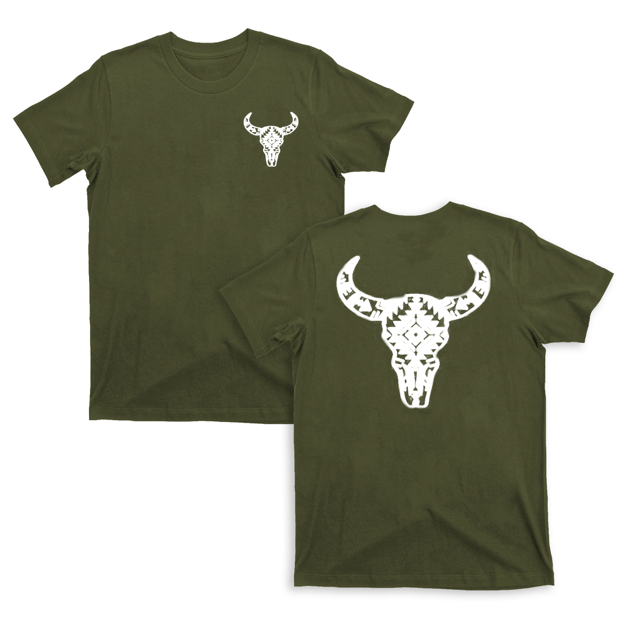Texas Bull Head Vintage T-Shirts