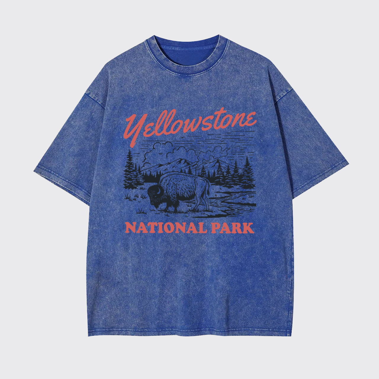 Yellowstone National Park Garment-dye Tees