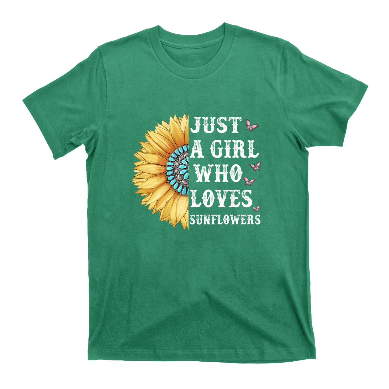 Just a Girl Who Loves Sunflower T-Shirt