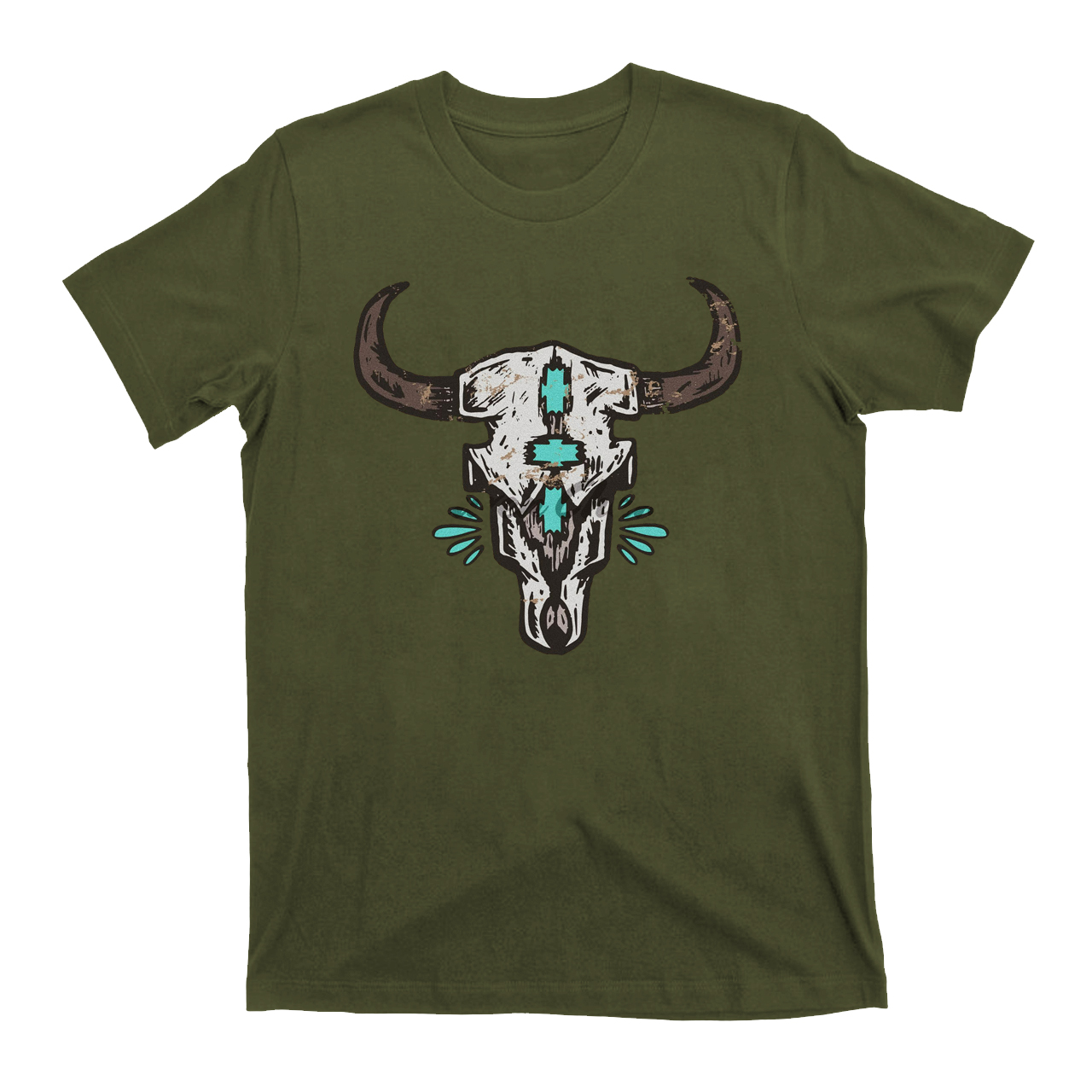Interstellar Cow Skull T-Shirt