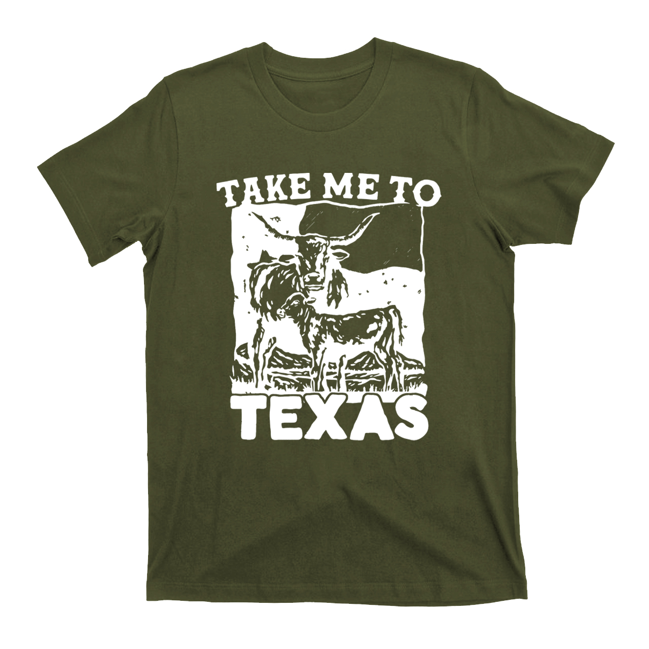Take Me To Texas Western Cowboy T-Shirt