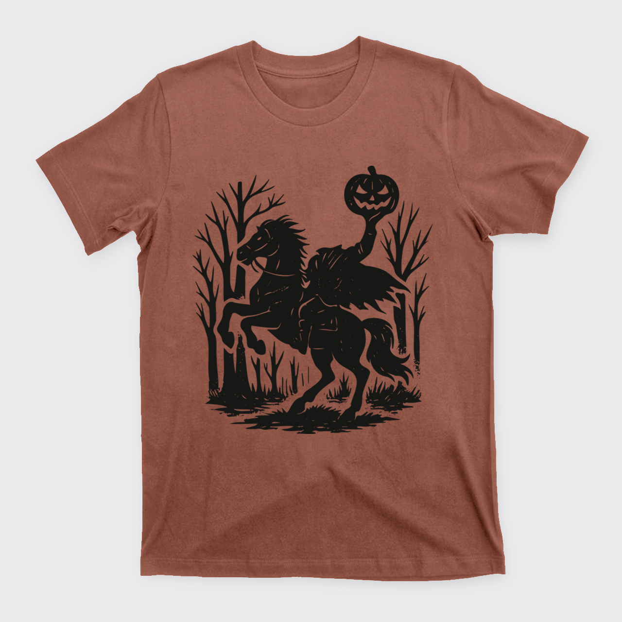 Halloween Scary Headless Horseman T-Shirts