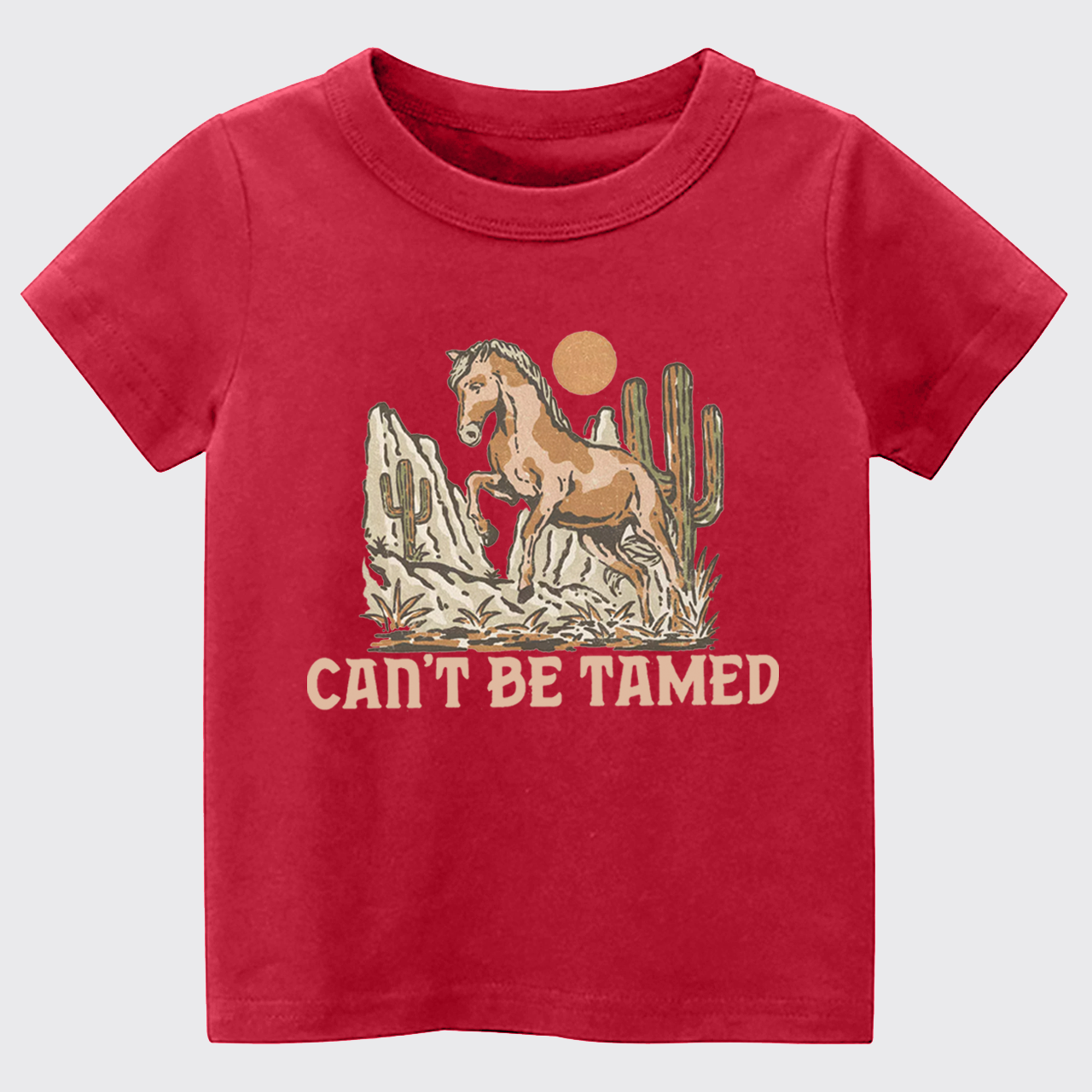 Can't Be Tamed Kids T-shirt