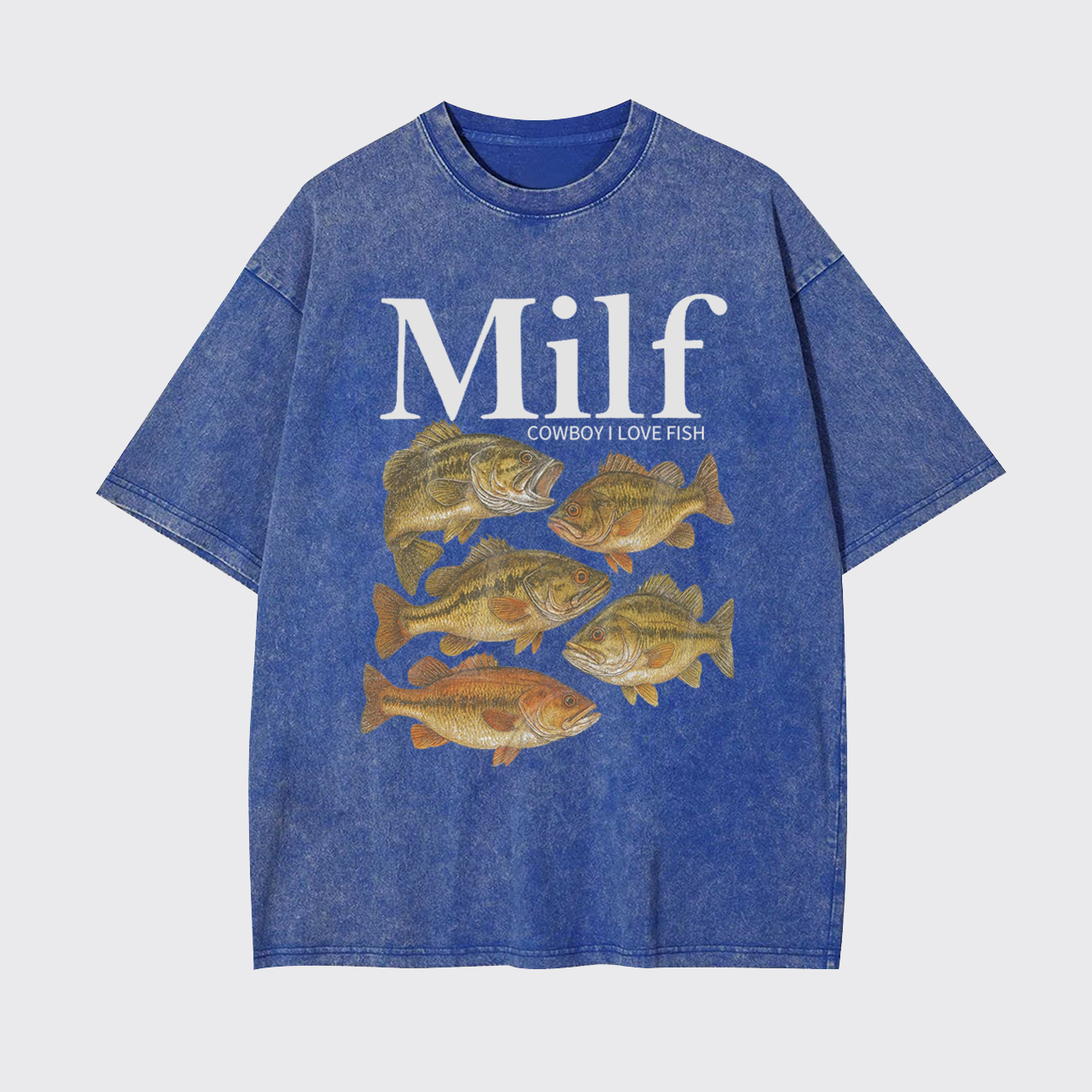 I Love Fish Garment-dye Tees