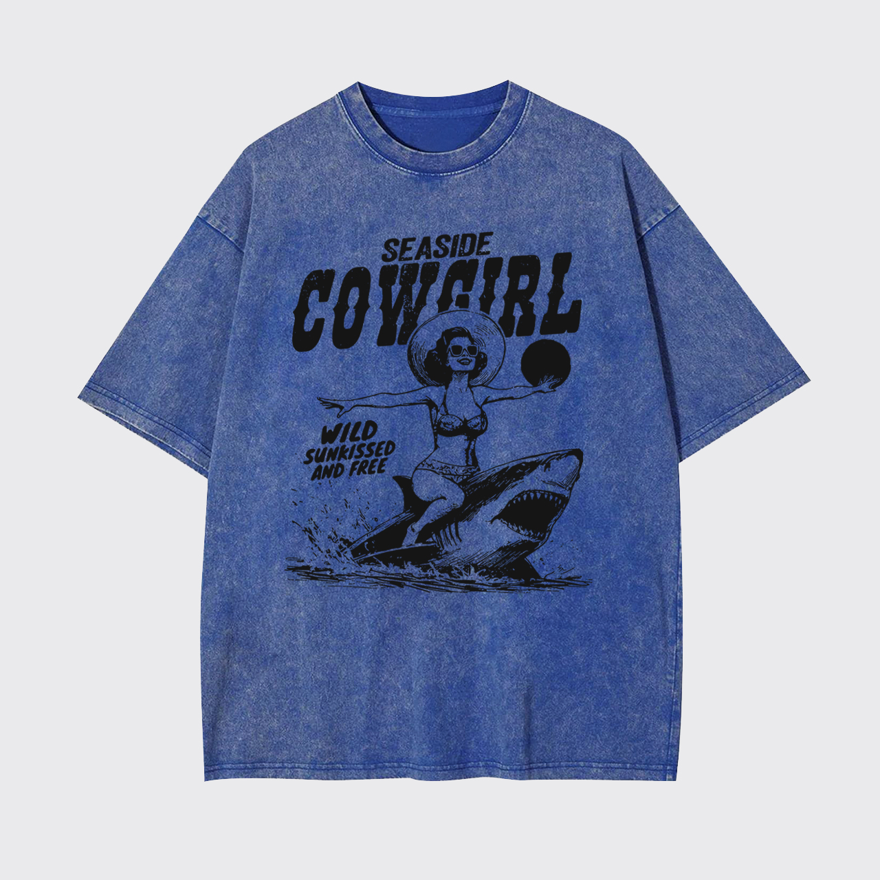Seaside Cowgirl Wild Garment-dye Tees