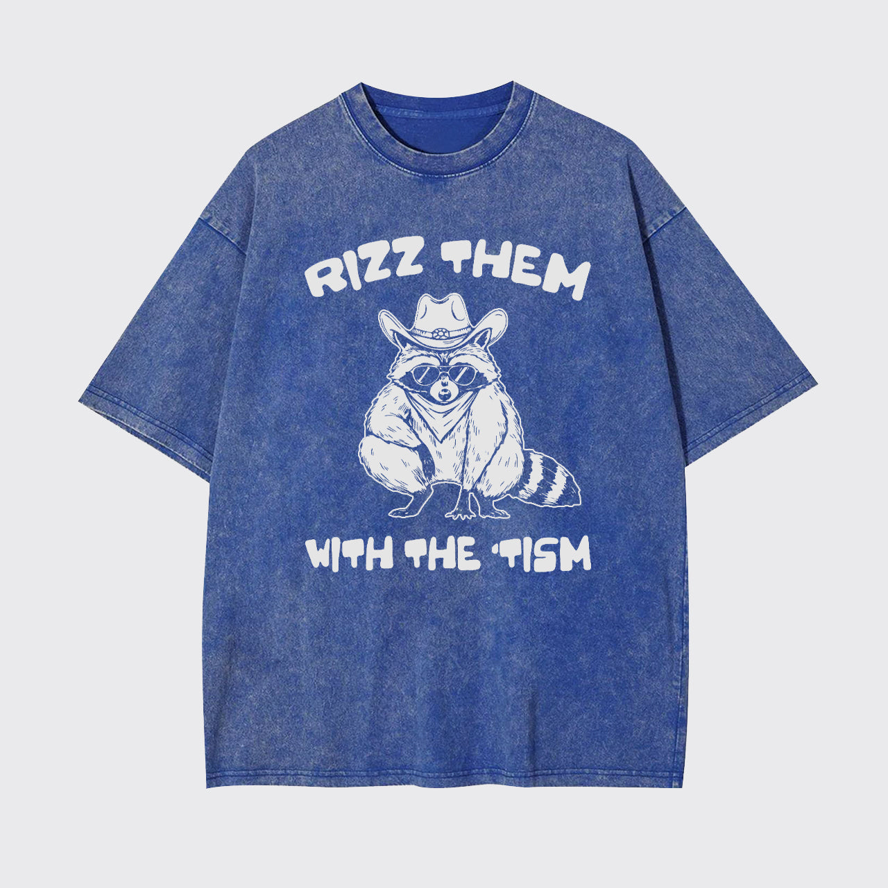Funny Tism Raccoon Garment-dye Tees