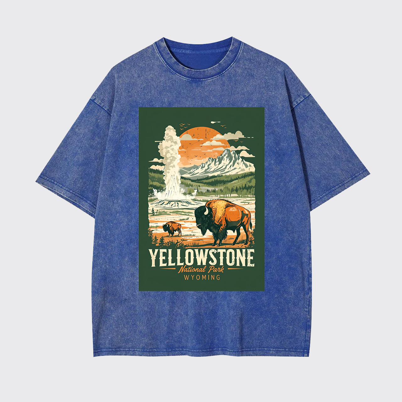 Yellowstone National Park Garment-dye Tees