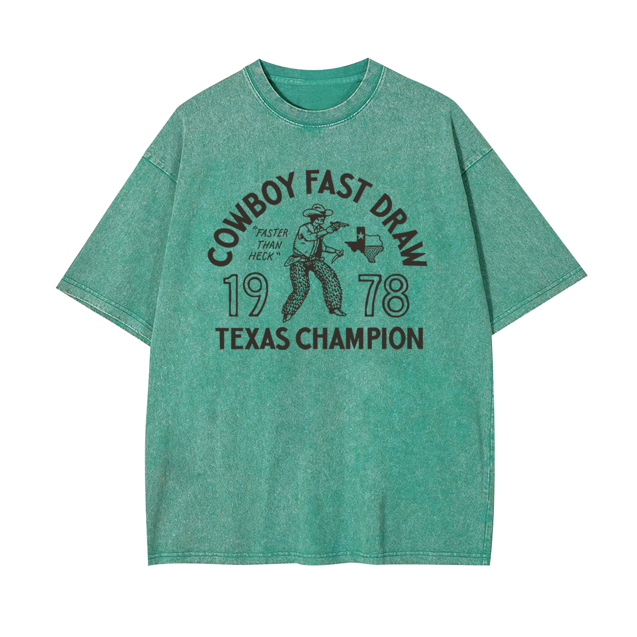 Cowboy Fast Draw Garment-dye Tees