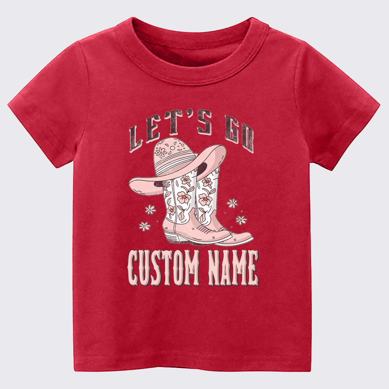 Personalized Let's Go Kids T-shirt